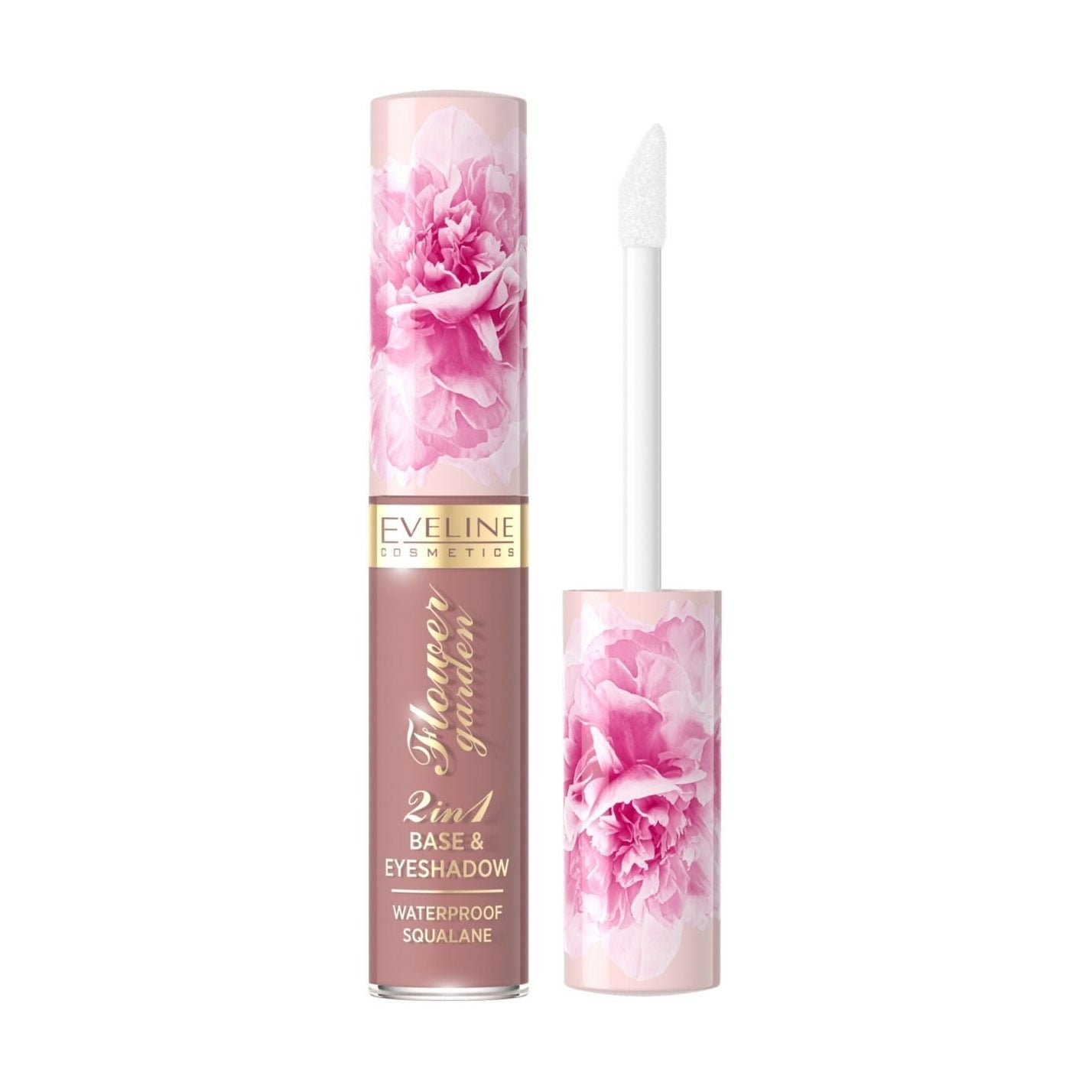 Анна Рідкі тіні для повік Eveline Cosmetics Flower Garden 2in1 Base & Eyeshadow, 6.5 мл photo