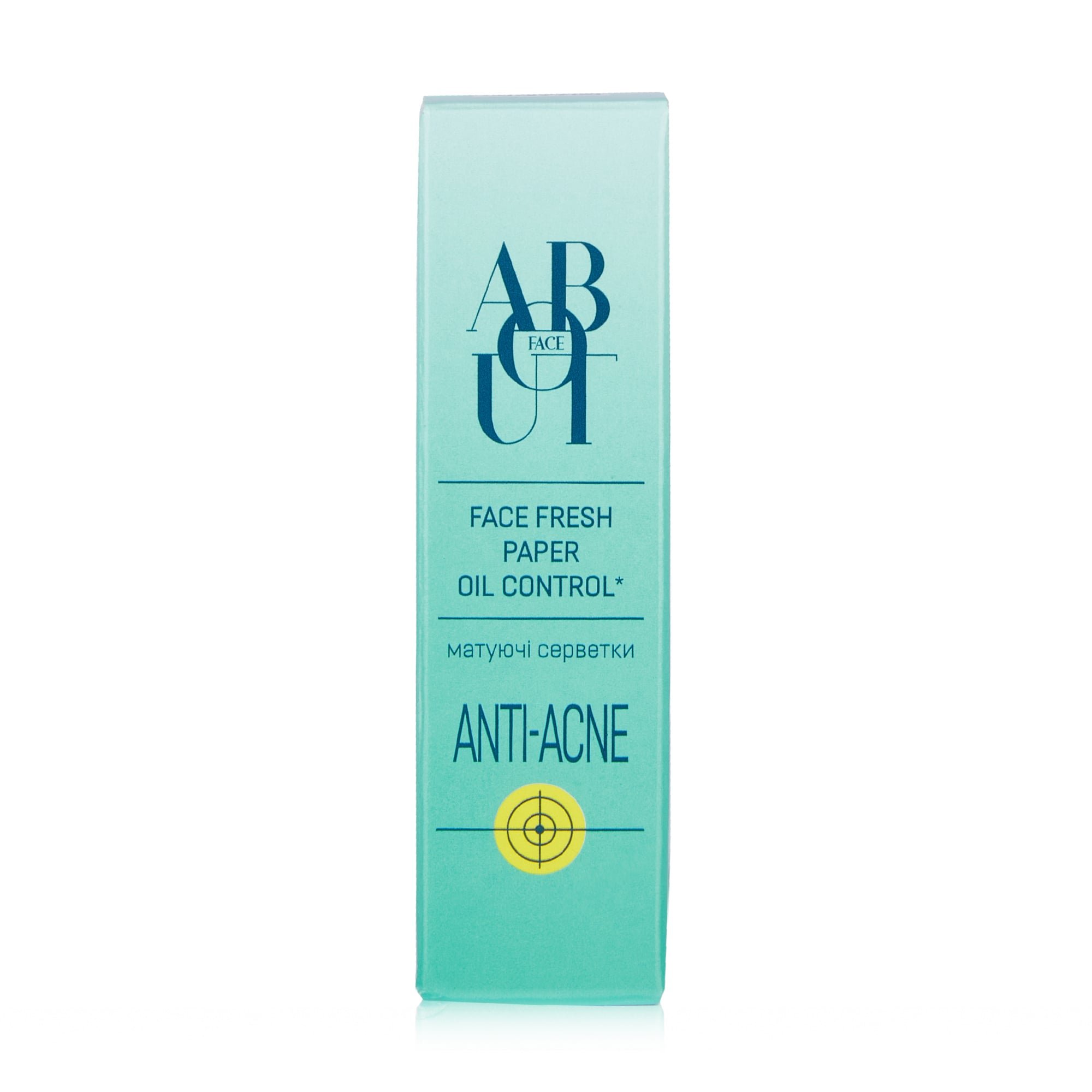 Юлія П. Матувальні серветки АBOUT face Anti Acne, 1 рулон (7 см*5 м) photo