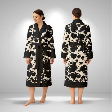 Кімоно жіноче з плюшевого велюру Ink Meadow 29491 2XL FlexDress (2339953)
