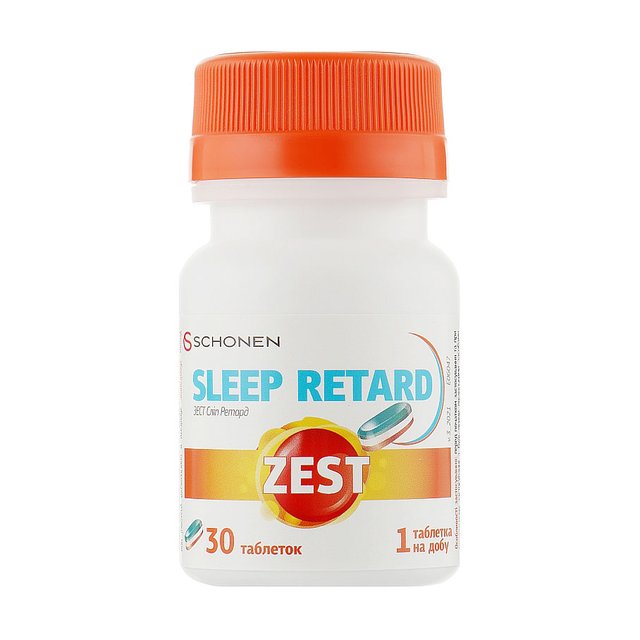 Комплекс для сна Schonen Zest Sleep Retard, 30 таблеток