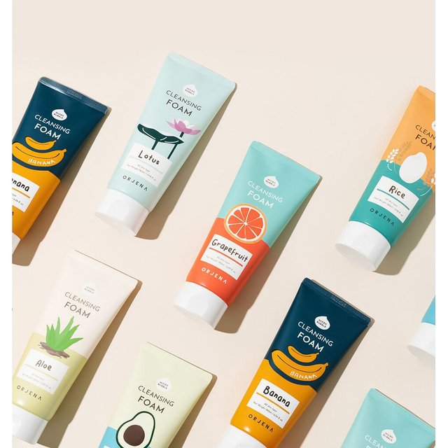 Очищувальна пінка для обличчя ORJENA Cleansing Foam Avocado з авокадо, 180 мл