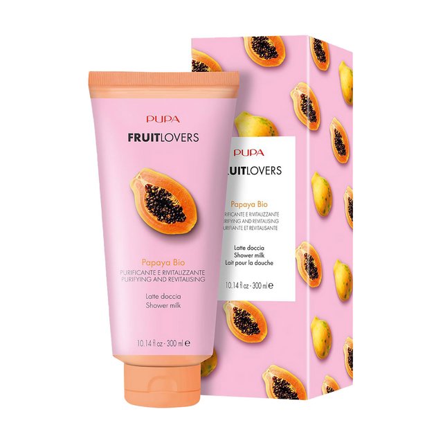 Молочко для душа Pupa Fruit Lovers Papaya Bio Shower Milk Папайя