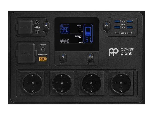 Зарядна станція PowerPlant HS1800 1484.8Wh, 412444mAh,1800W (PB930852) (2604553)