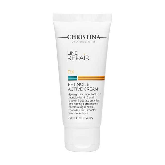 Ночной крем для лица Christina Line Repair Fix Retinol E Active Cream с ретинолом, 60 мл