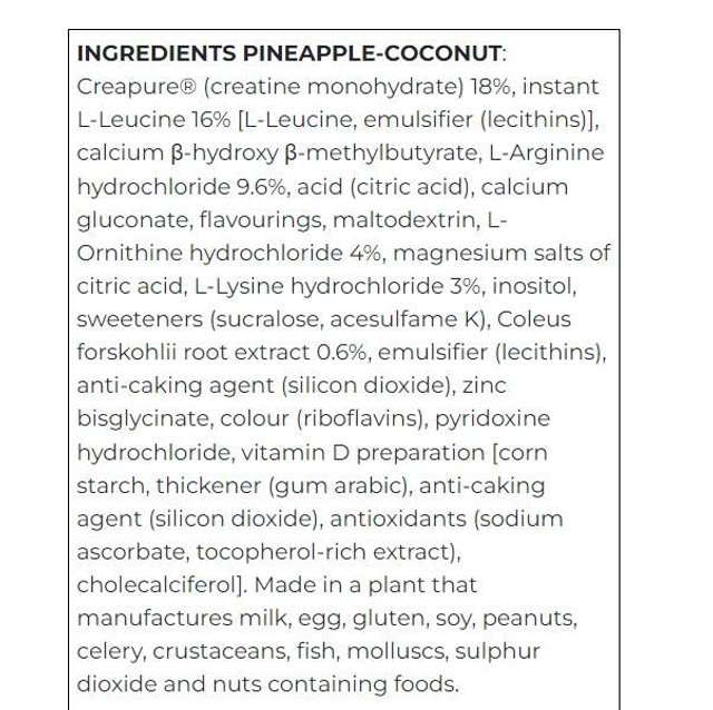 Аминокомплекс для спорта Scitec Nutrition MyoFactor 285 g /30 servings/ Pineapple Coconut (864728)